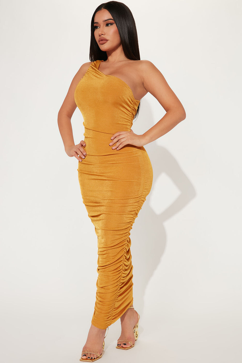 

Платье Fashion Nova SHD1803, желтый