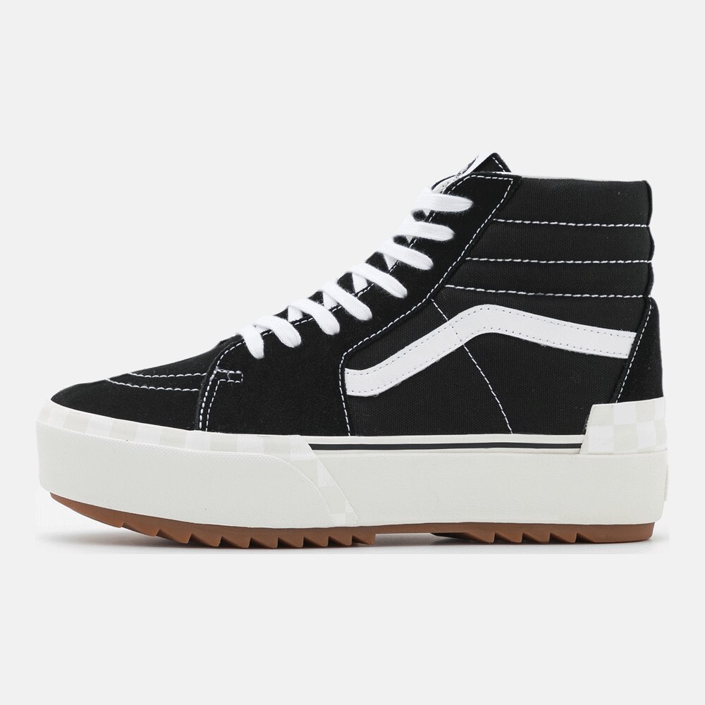 Кроссовки Vans Sk8 Stacked, black/blanc de blanc