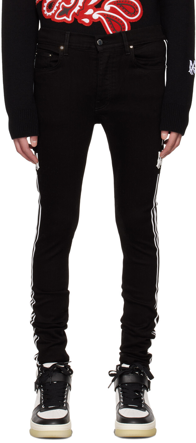 

Черные спортивные джинсы MA AMIRI