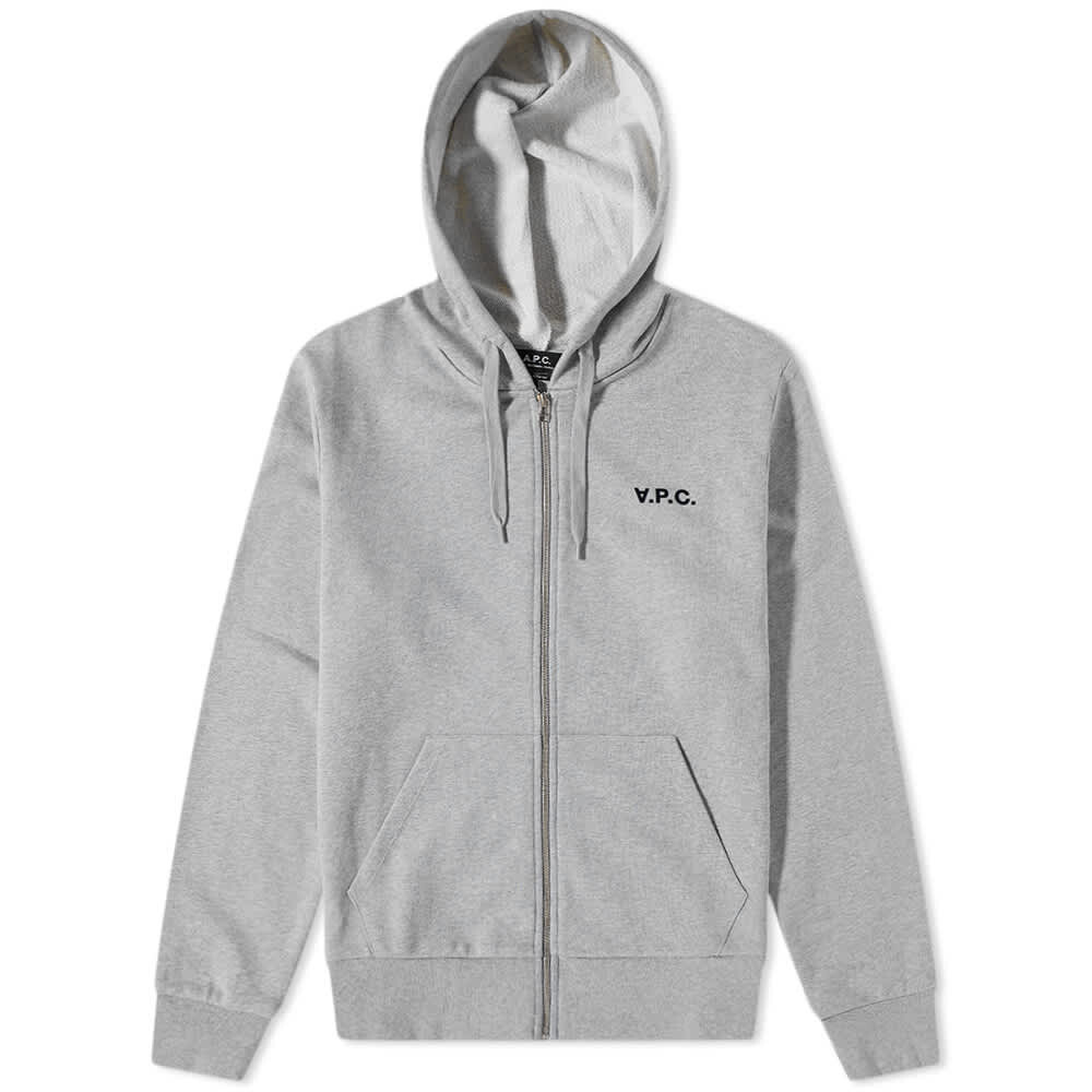 

Толстовка A.P.C. Quentin Zip Hoody, Серый
