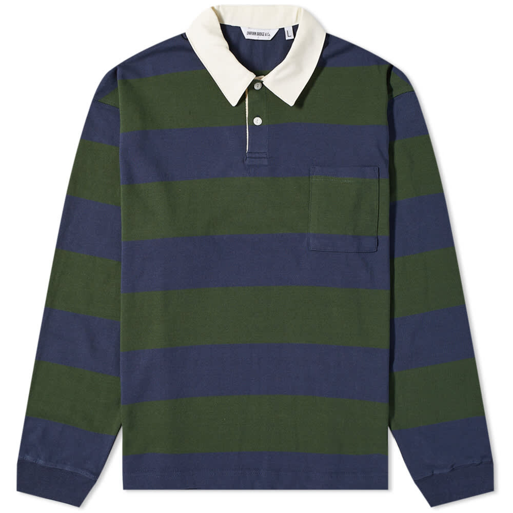 

Футболка Uniform Bridge Long Sleeve Naval Collar Tee, Серый