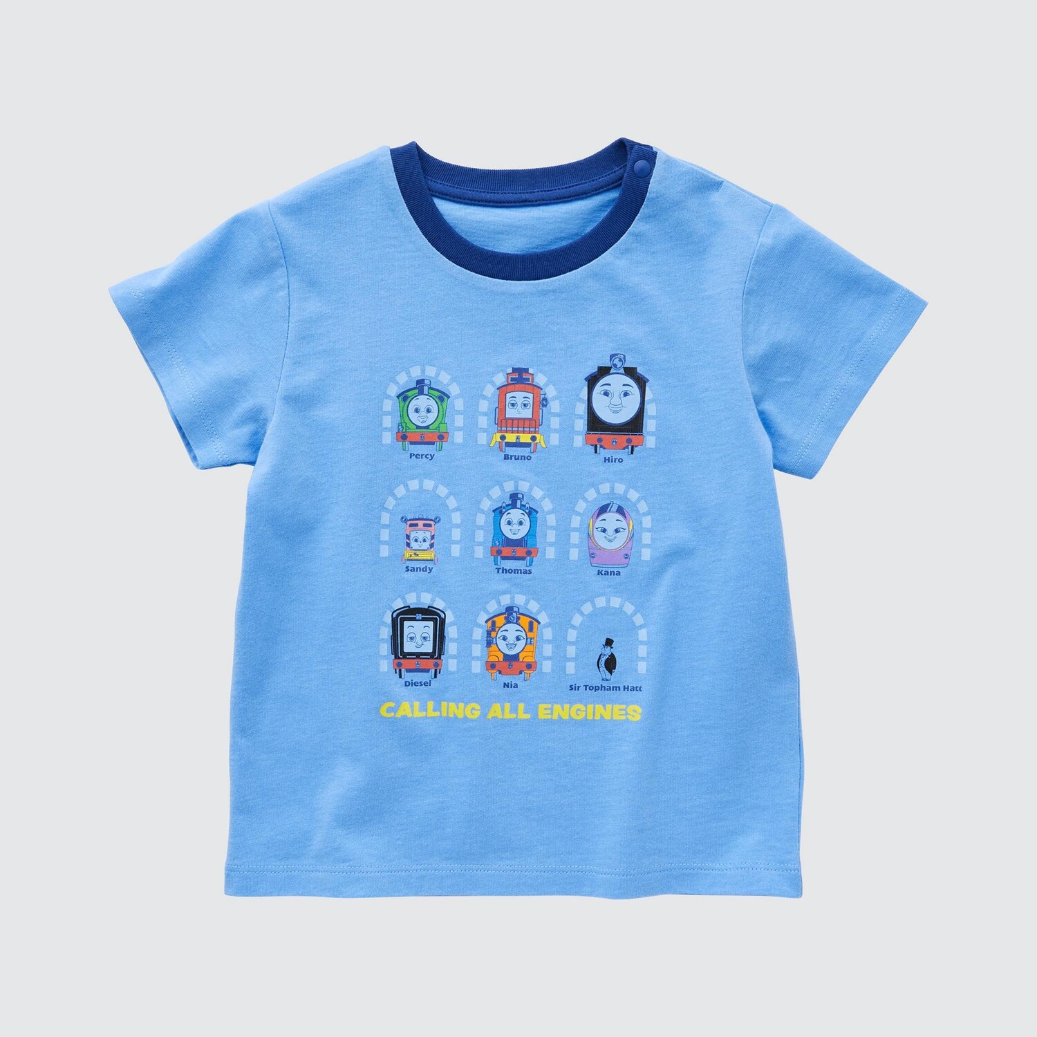 

Футболка UNIQLO My Special Friends Ut с коротким рукавом и рисунком, синий