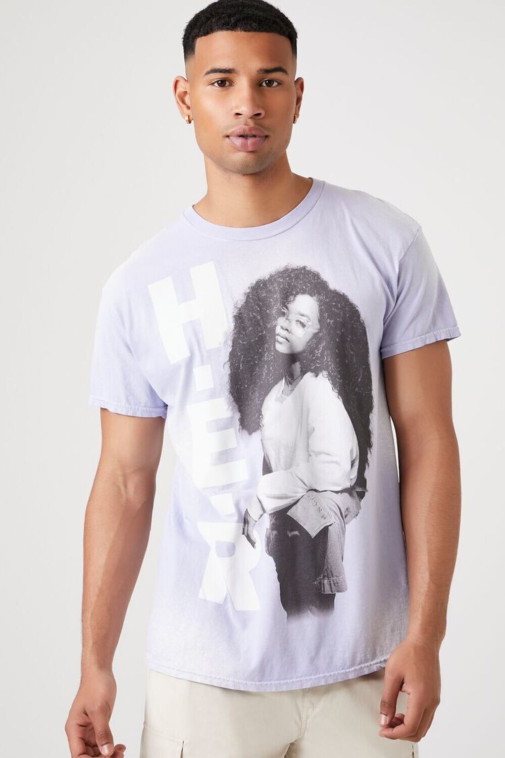 

Футболка HER с рисунком Forever 21, фиолетовый