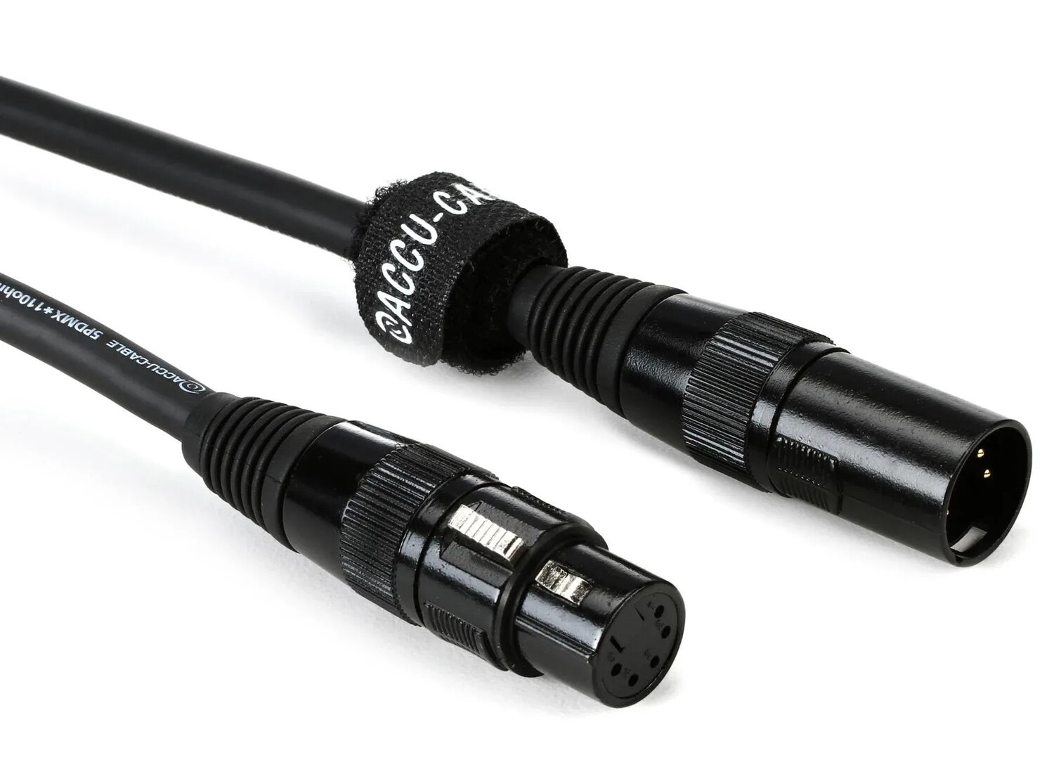 

Accu-Cable AC5PDMX10 5-контактный/5-жильный кабель DMX — 10 футов