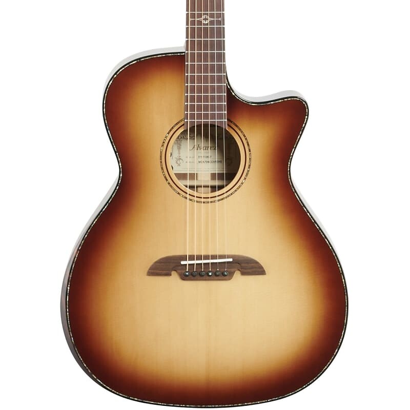 

Акустическая гитара Alvarez MGA70WCEAR Masterworks Elite Grand Auditorium Acoustic-Electric Guitar, Shadowburst