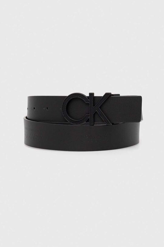 

Двусторонний кожаный ремень Calvin Klein, черный