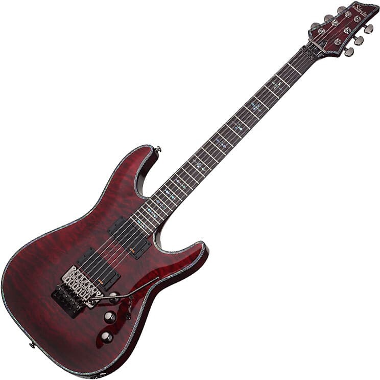 

Электрогитара Schecter Hellraiser C-1 FR Electric Guitar Black Cherry