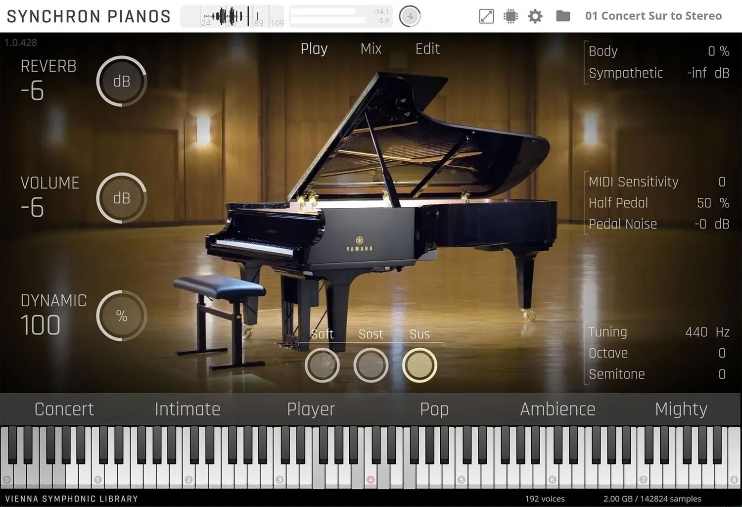 

Венская симфоническая библиотека Yamaha CFX — Стандартная библиотека