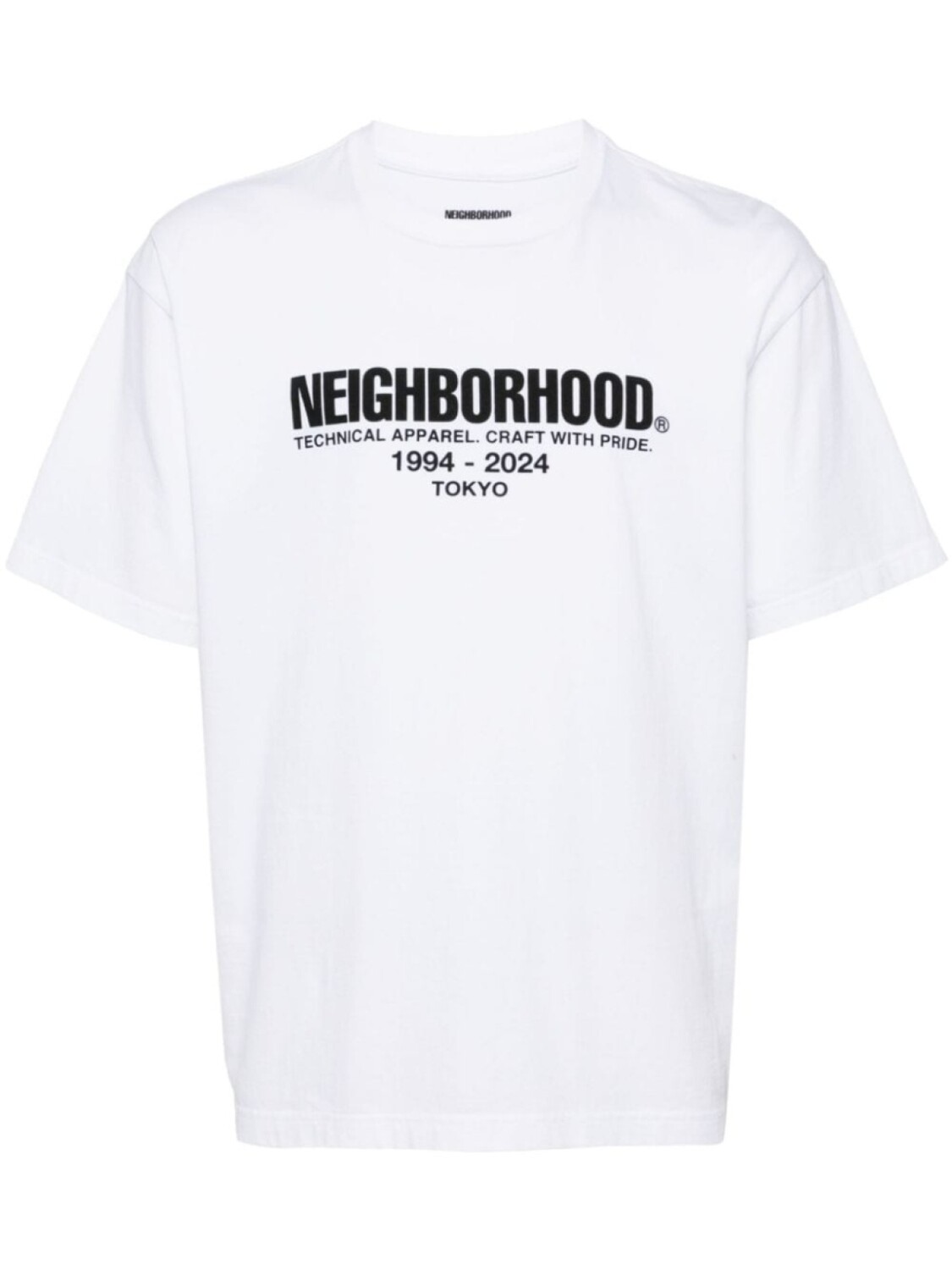 

Neighborhood футболка с логотипом, белый