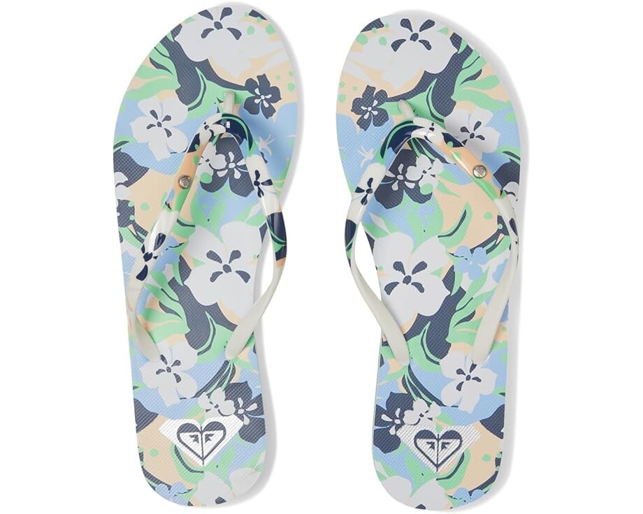 

Сандалии Roxy Portofino, цвет Soft Lime/Ocean