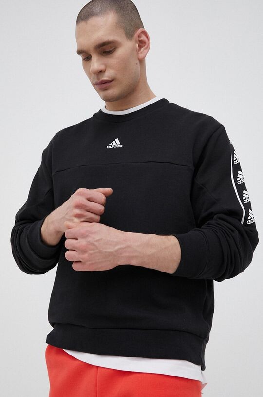 

Толстовка Adidas из хлопка adidas, черный