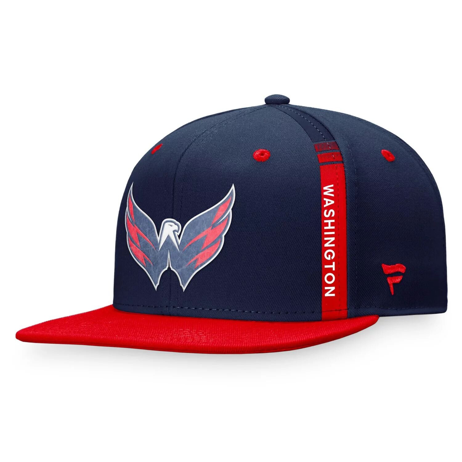 

Мужская фирменная темно-красная кепка Fanatics с логотипом Washington Capitals NHL Draft 2022 NHL Authentic Pro Snapback