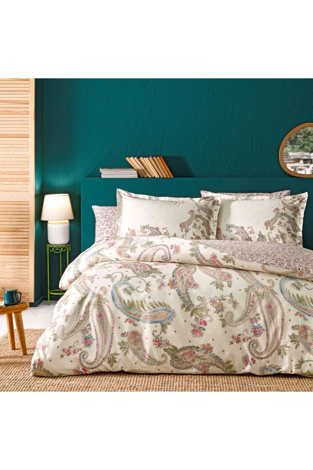 

Комплект пододеяльников Linens Mollis двойной, кремовый