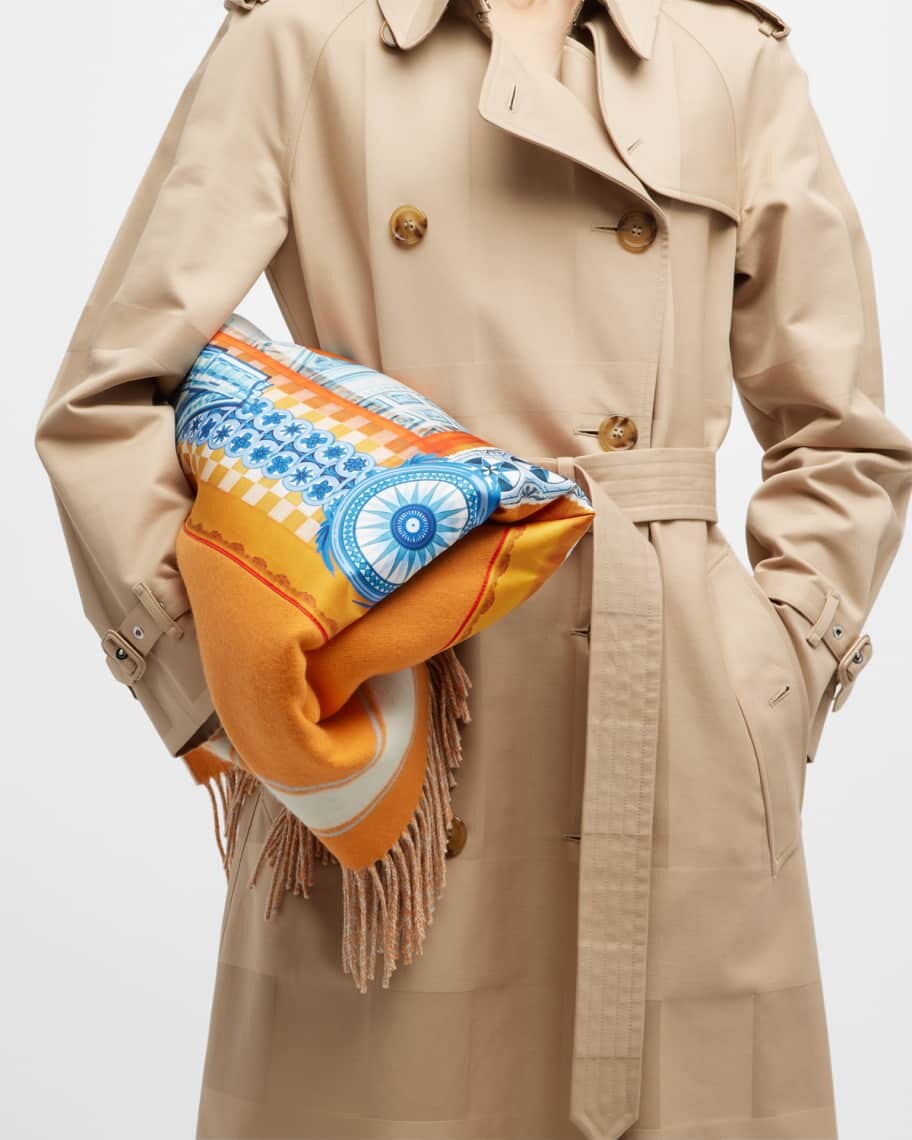 

Одеяло St Pauls из смеси кашемира Burberry
