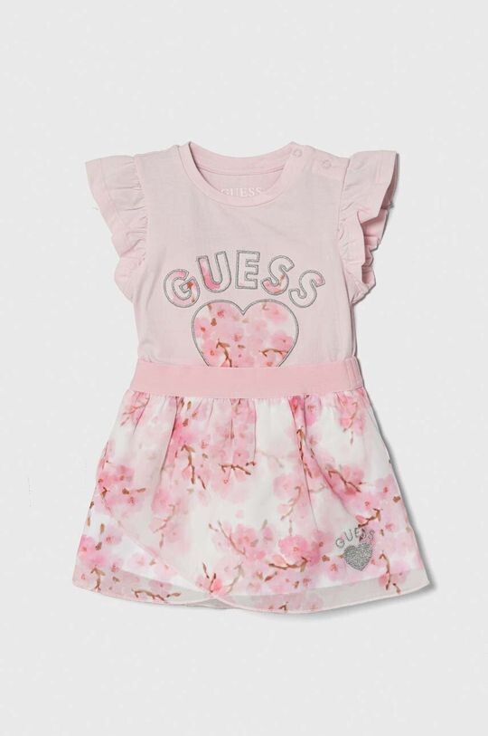 

Наряд для новорожденного Guess, розовый