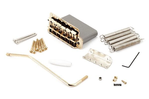 

Бридж Fender American Vintage Strat Tremolo в сборе — золото 0992049200