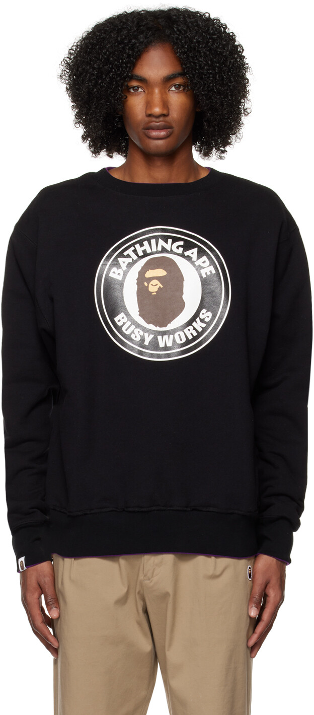 

Двусторонняя толстовка 4Way черного цвета BAPE, Черный