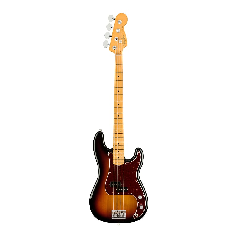 цена Fender American Professional II Precision 4-струнная бас-гитара (3 цвета Sunburst, правша) Fender American Professional II Precision 4-String Bass Guitar (Sunburst)