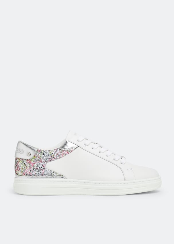 

Кроссовки JIMMY CHOO Rome sneakers, белый