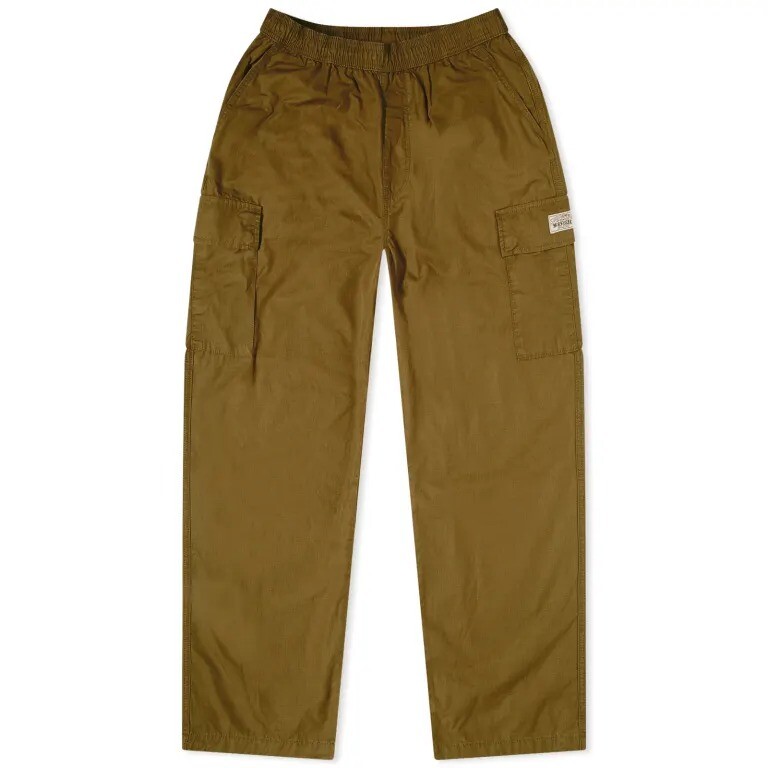 

Брюки Stussy Ripstop Cargo Beach, зеленый