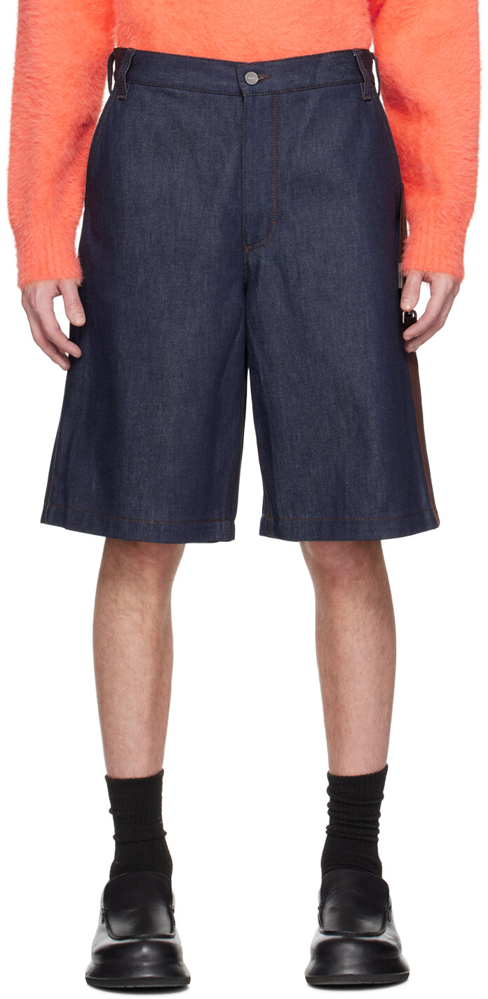 

Синие джинсовые шорты Le Raphia 'Le Short De Nîmes Cuerda' Jacquemus