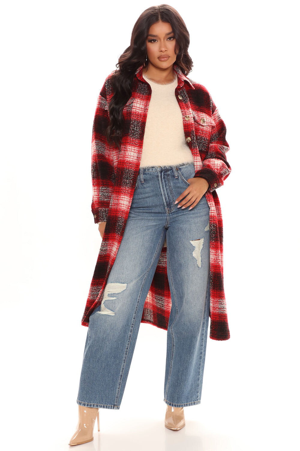 

Куртка Fashion Nova M07224, красный