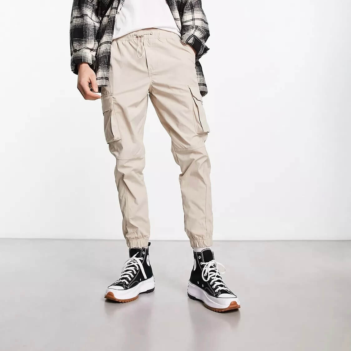 

Брюки-карго Jack & Jones Intelligence Technical, бежевый