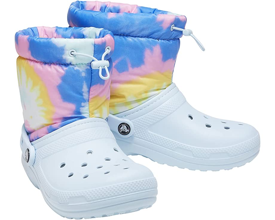 Ботинки Classic Lined Neo Puff Boot Crocs, синий ботинки crocs classic lined neo puff boot цвет canary canary