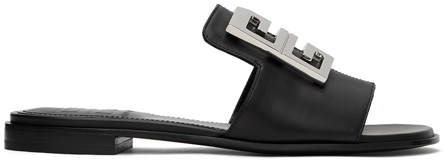 

Черные туфли без каблука 4G Givenchy