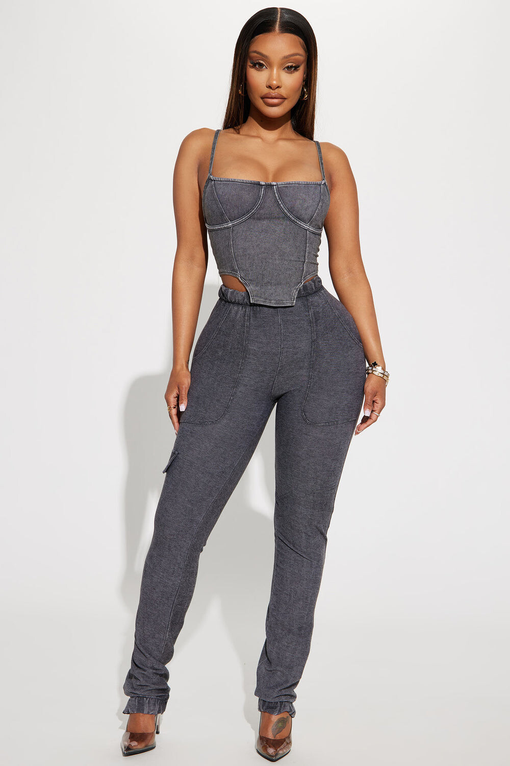 

Джоггеры Fashion Nova TS2380CT24, черный