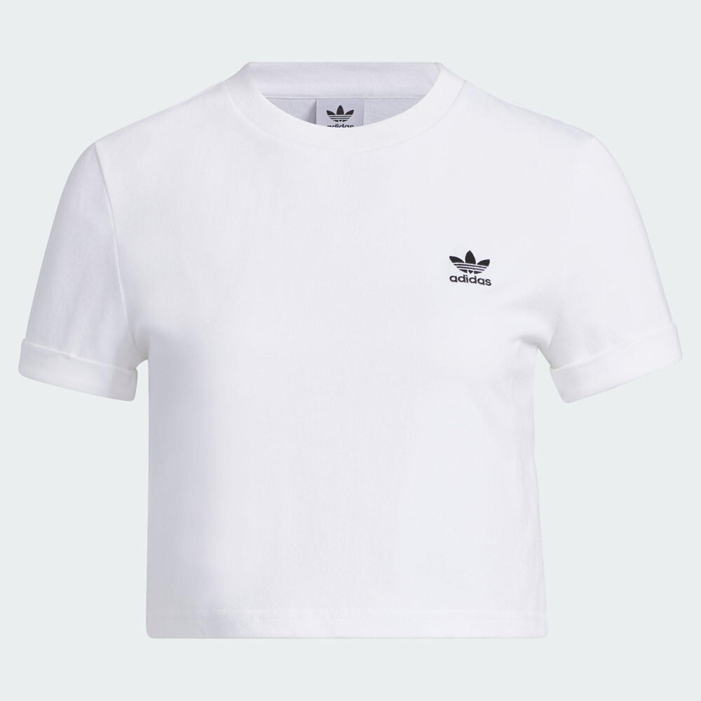 

Футболка Adidas Originals Adicolor Crop, белый
