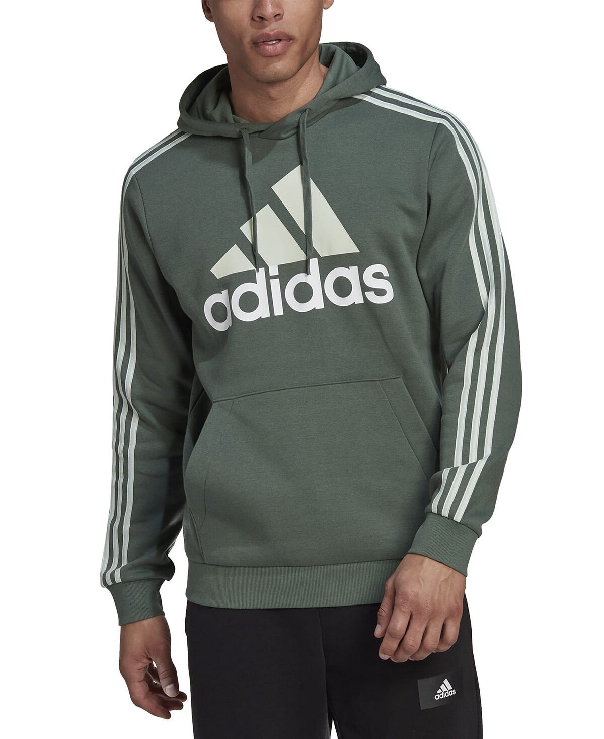 

Мужской пуловер с капюшоном с логотипом adidas, мульти
