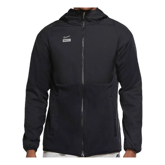 

Куртка Men's Nike Back Large Logo Sports Zipper Jacket Black CT2511-010, черный