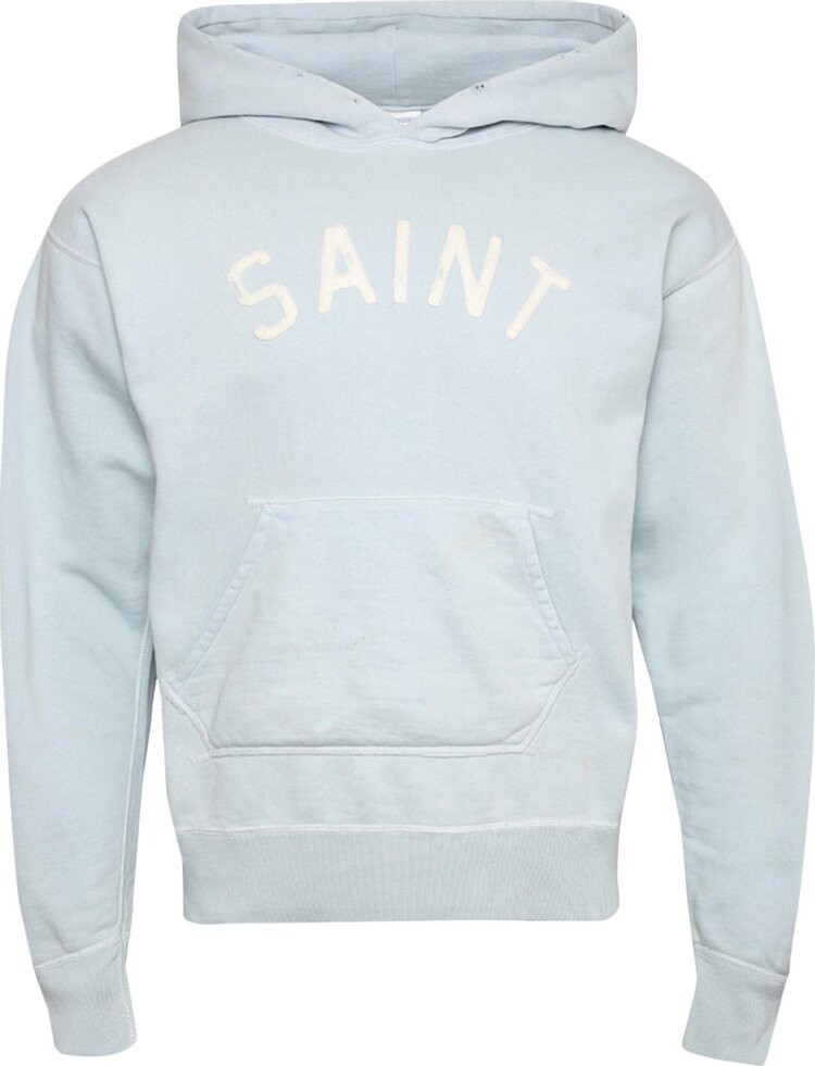 

Худи Saint Michael Felt Hoodie 'Blue', синий