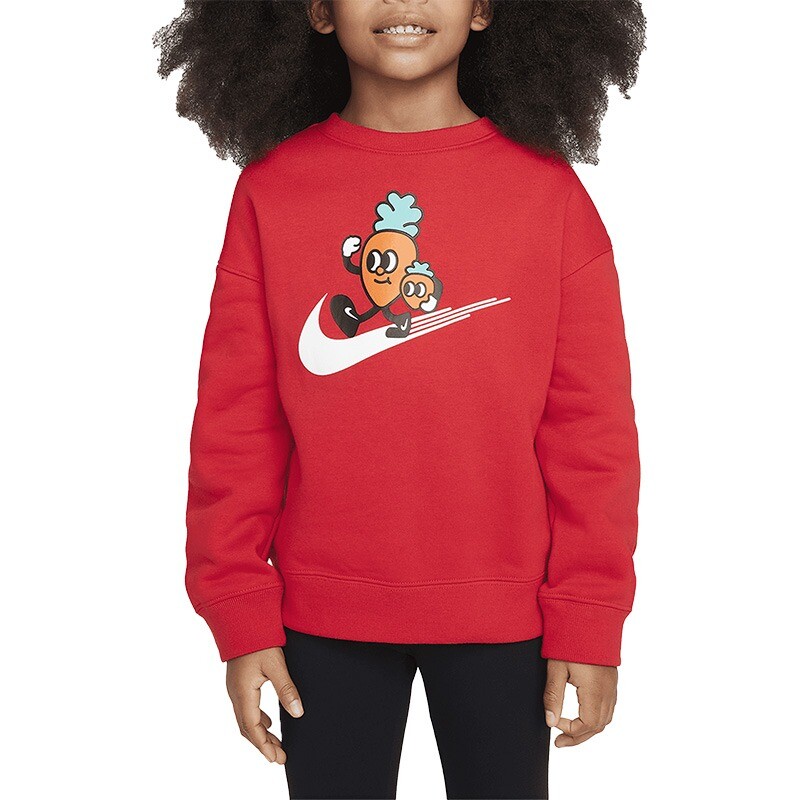 

Свитшот Nike Padded Warm Printed, красный