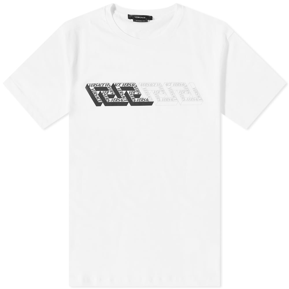 

Футболка Versace Geo Greca Print Tee