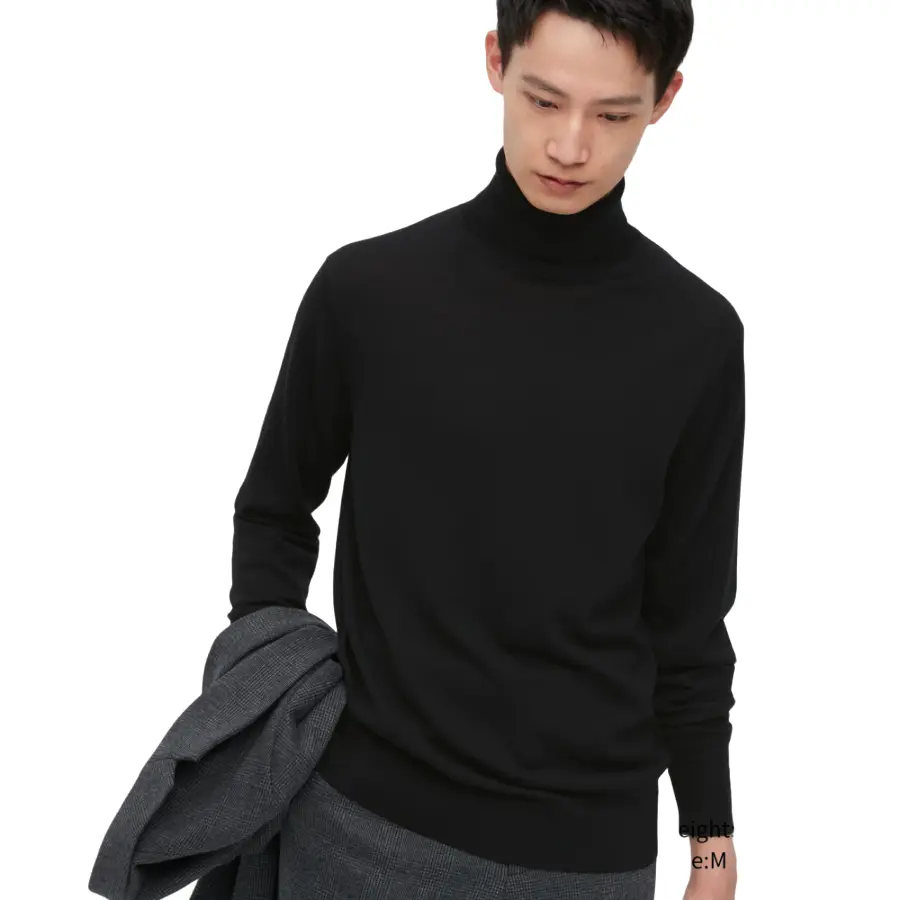 

Джемпер Uniqlo Extra Fine Merino, черный