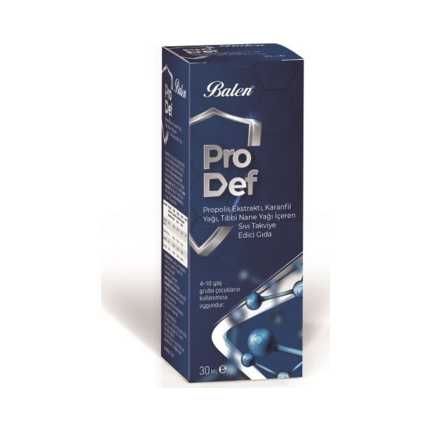 цена Спрей для горла Prodef с прополисом и маслом гвоздики, 3 упаковки по 30 мл