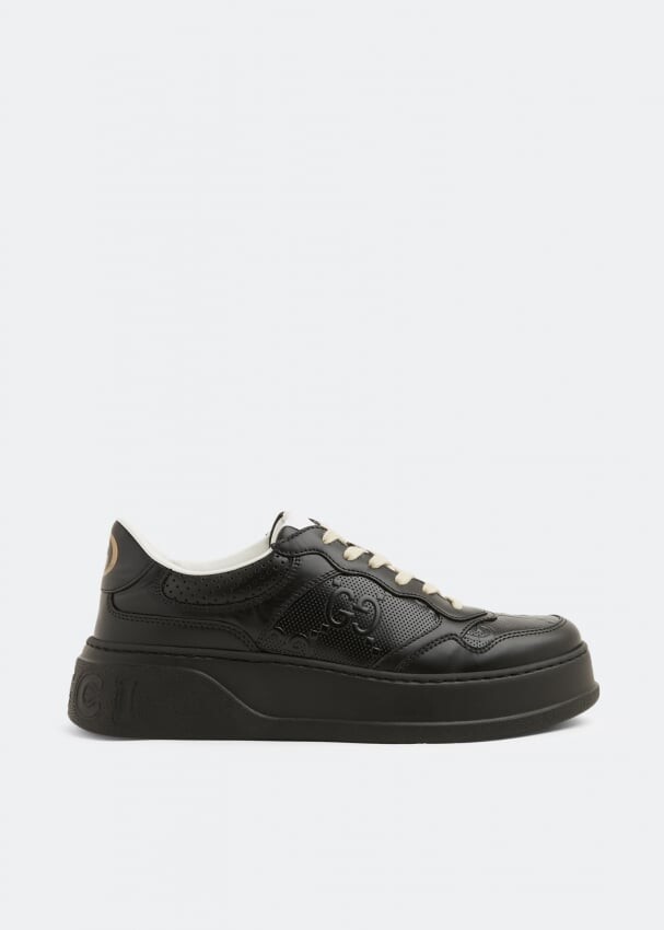 

Кроссовки GUCCI GG embossed sneakers, черный