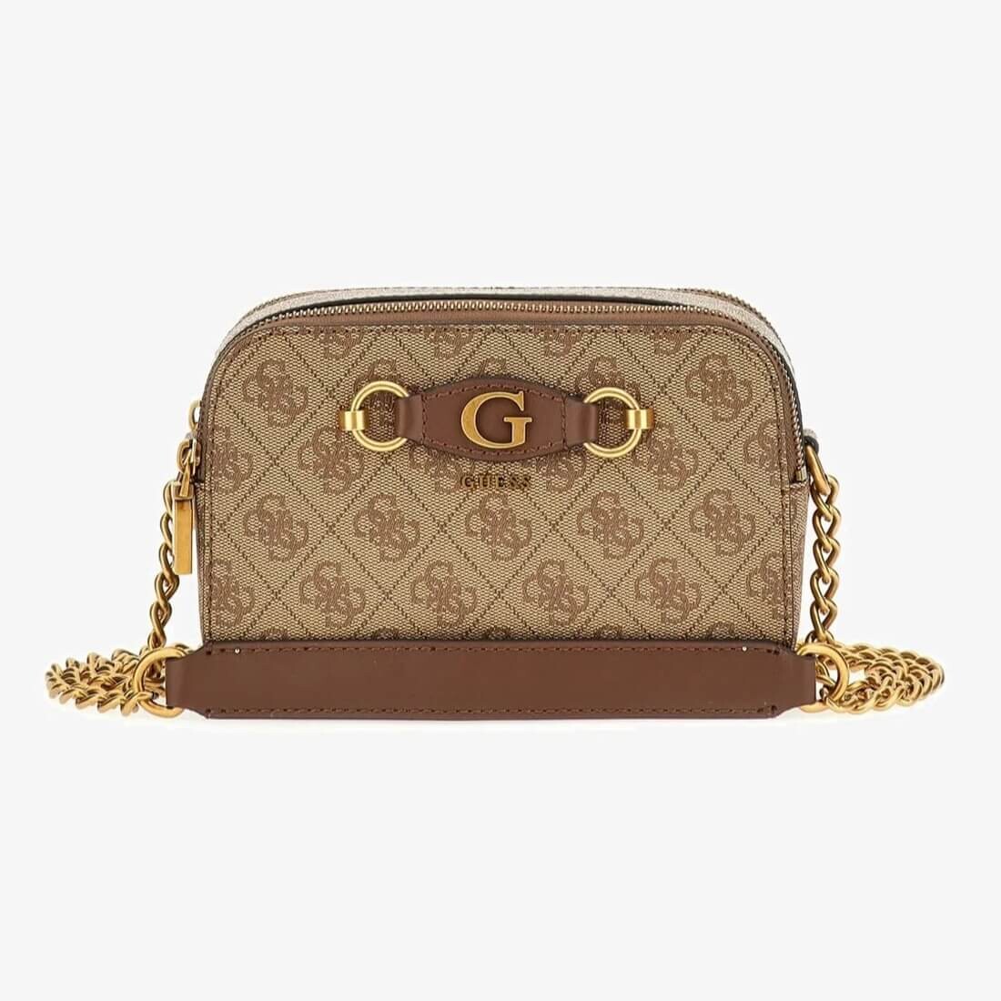 

Сумка Guess Izzy, светло-коричневый