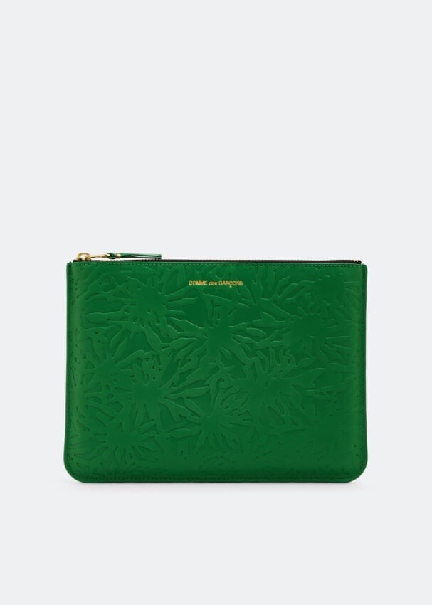 

Сумка COMME DES GARÇONS Forest zip pouch, зеленый