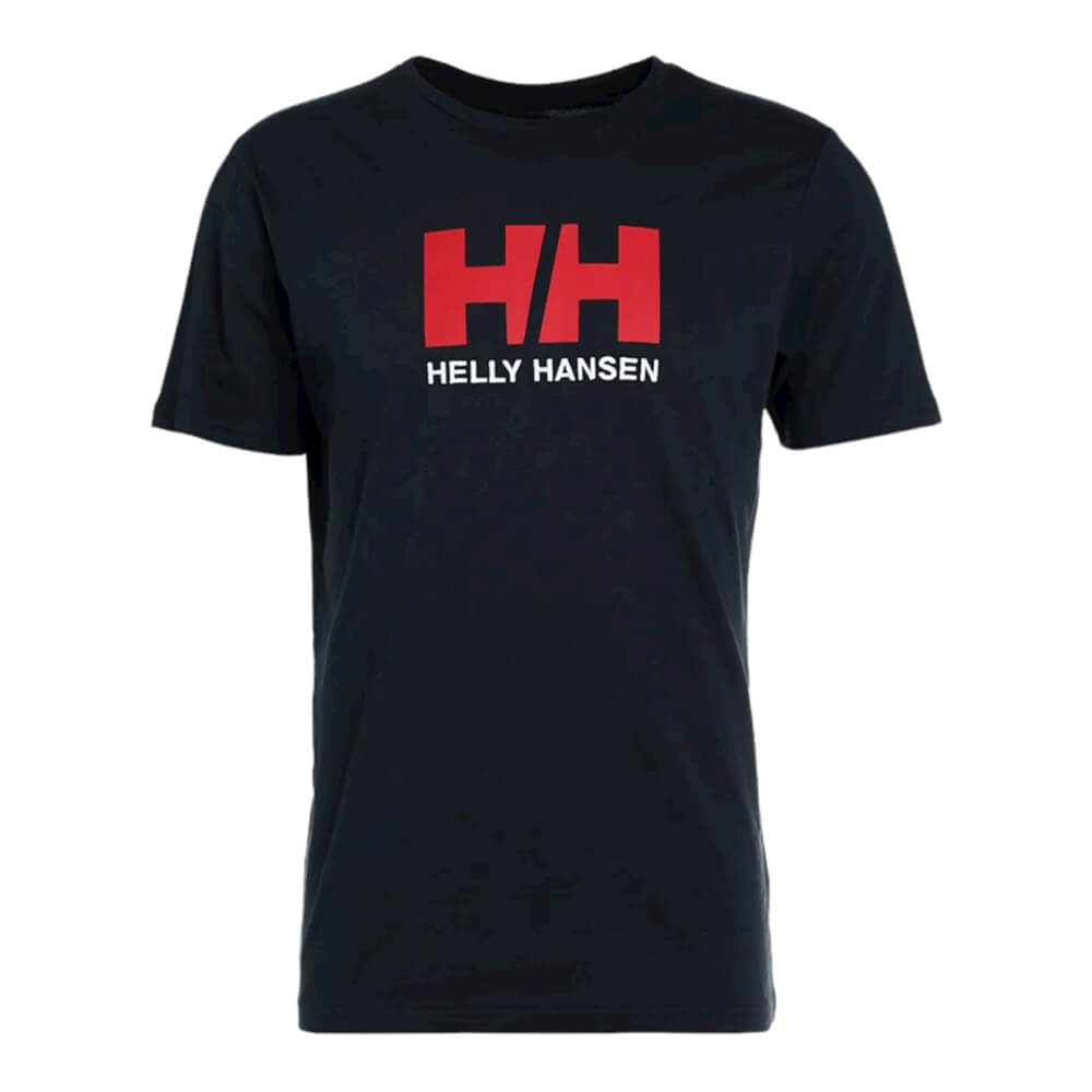 цена Футболка Helly Hansen Logo, темно-синий