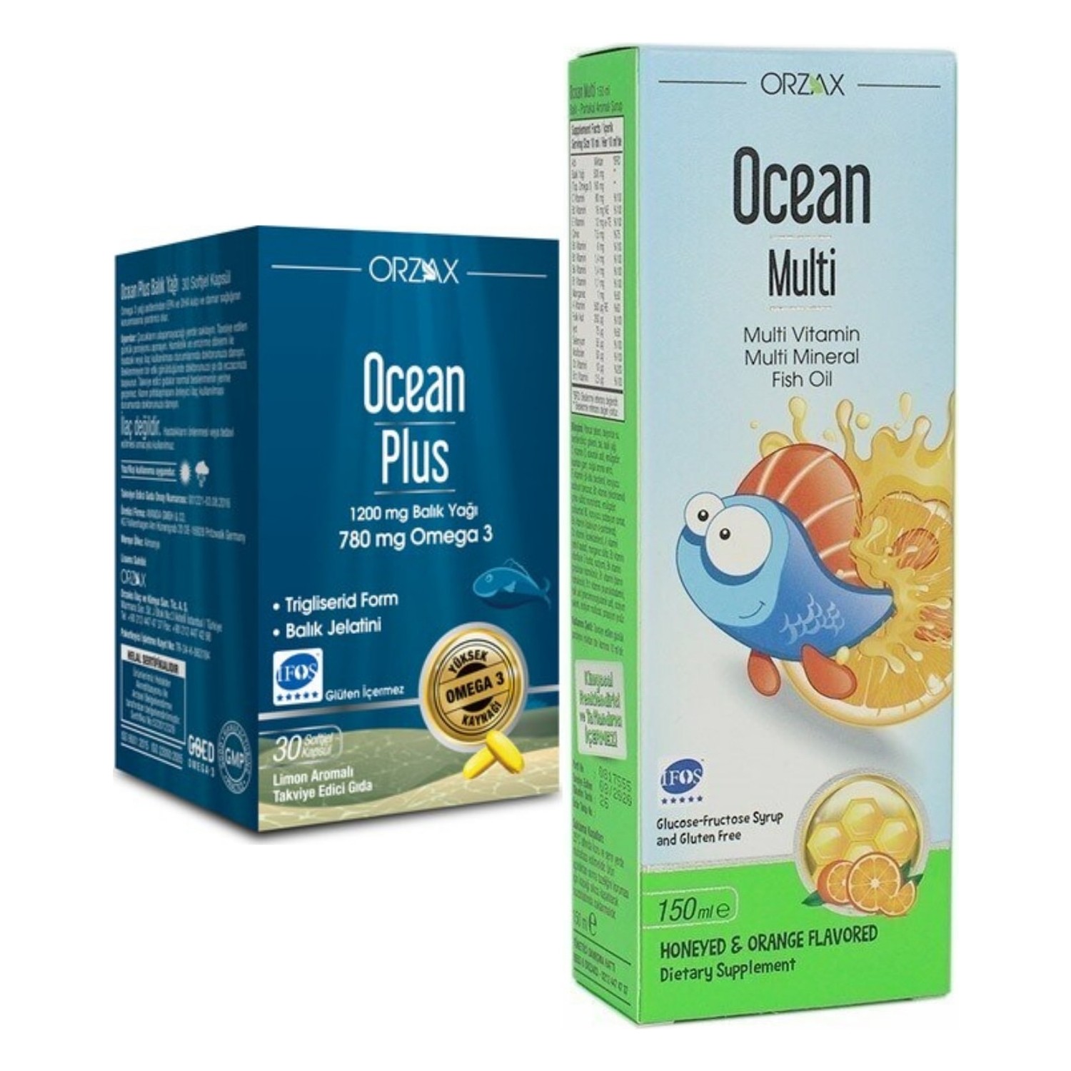 Ocean plus. Солтостен сироп 150мл.