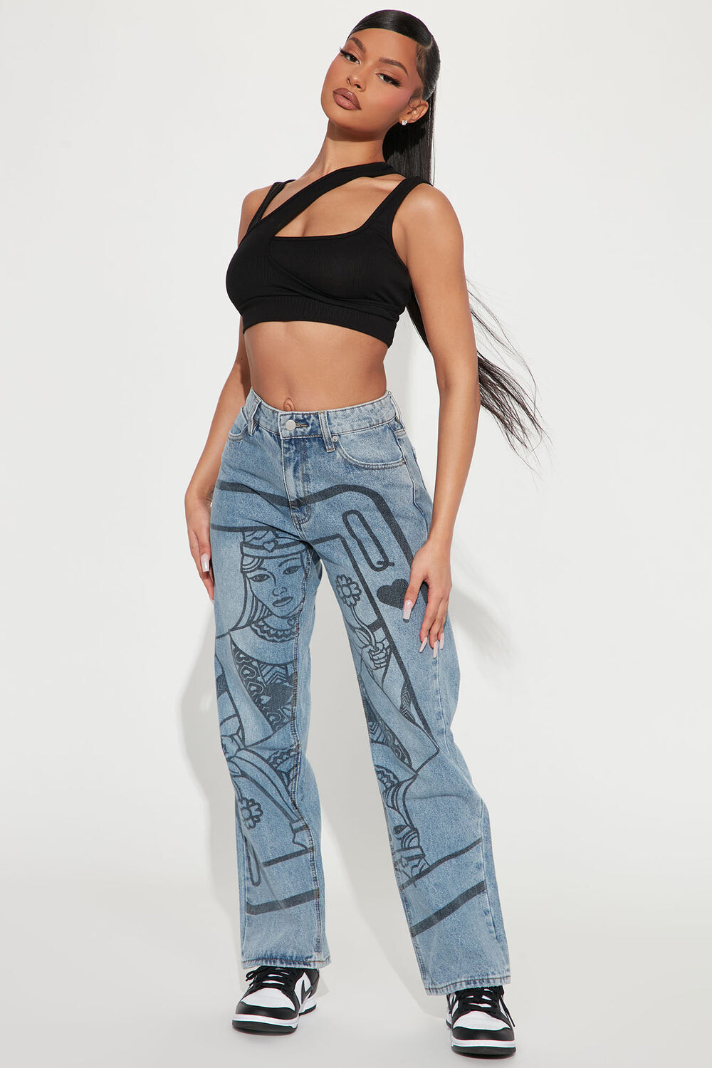 

Джинсы Fashion Nova FN1069I620, синий