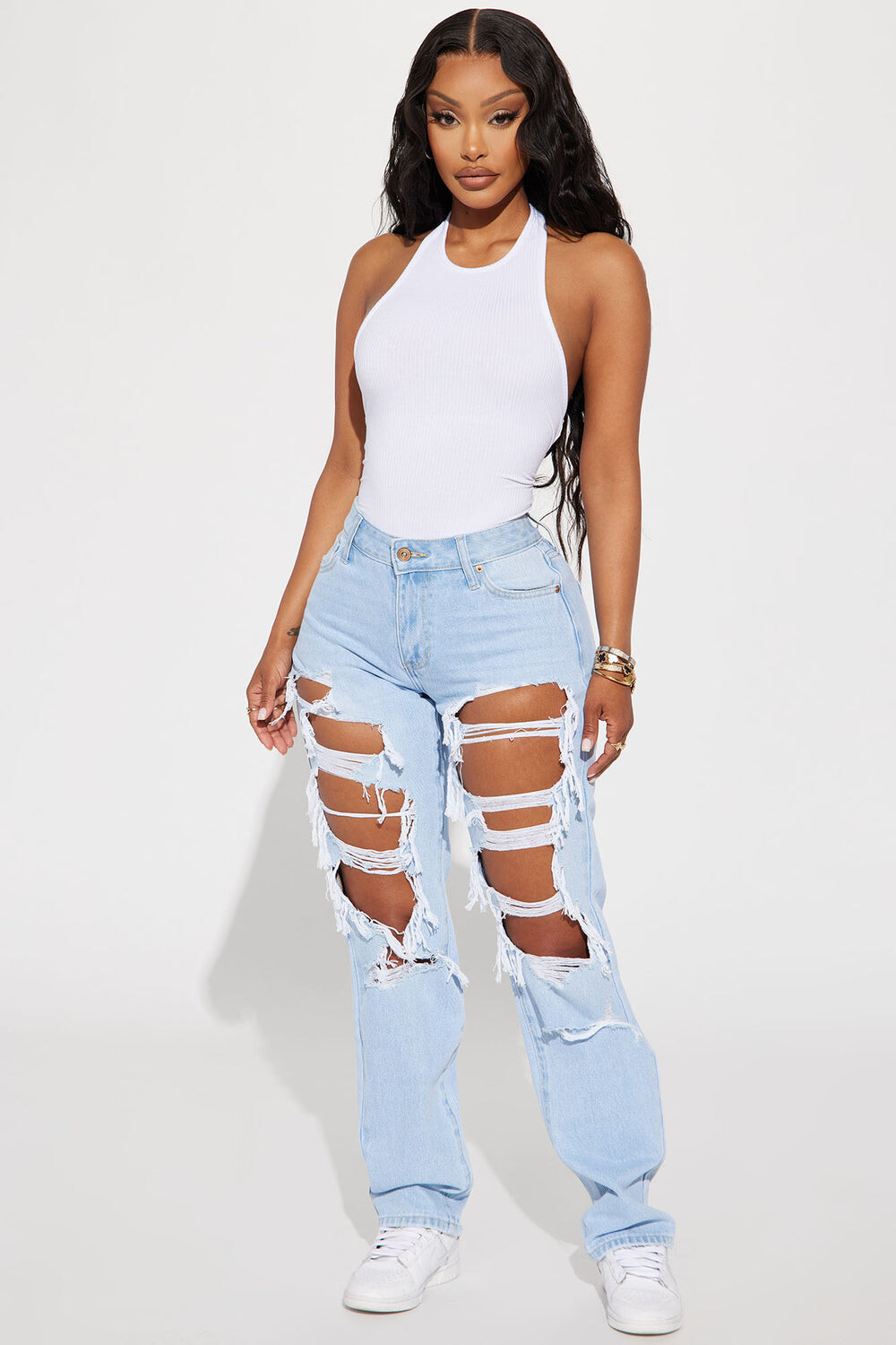 

Джинсы Fashion Nova FN24599FB26, синий