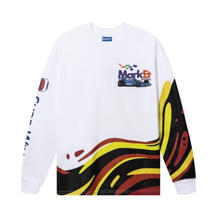 

Футболка Market Paint Dept Long-Sleeve 'White', белый