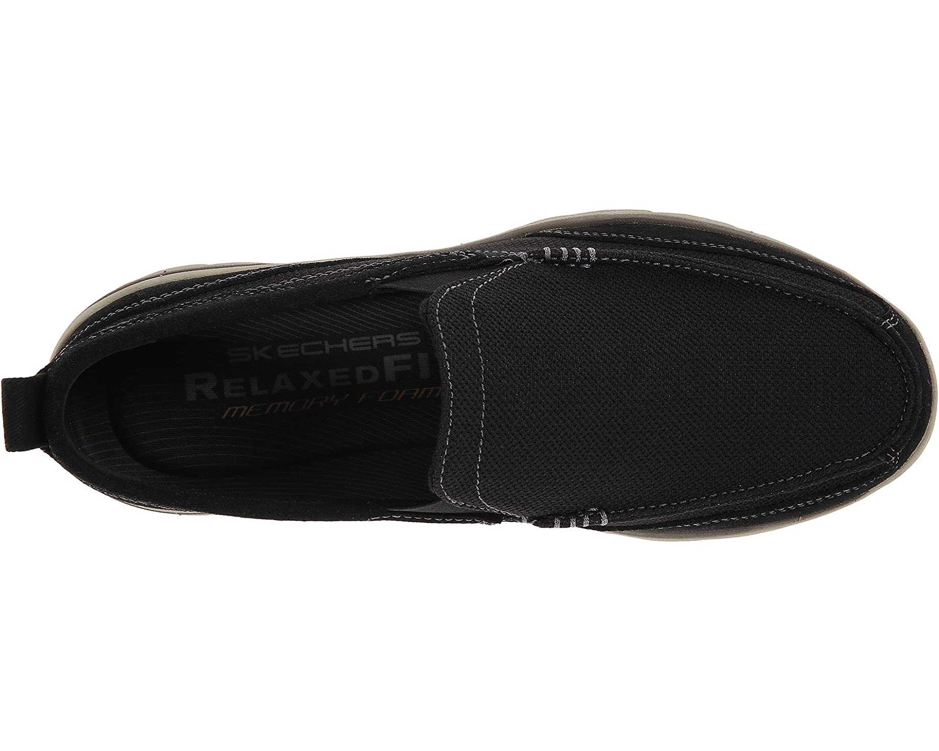 Лоферы Relaxed Fit Superior - Milford SKECHERS, черный - фото