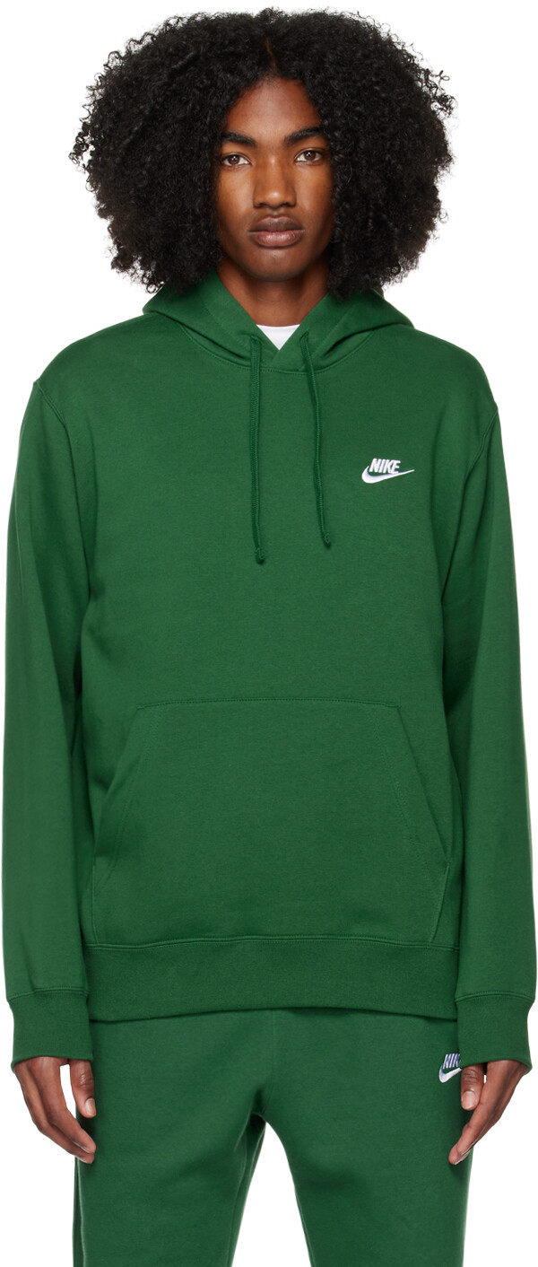 

Толстовка с капюшоном Nike Sportswear Club, зеленый