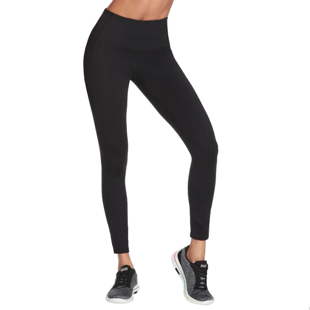 

Леггинсы Skechers Go Walk High Waisted, черный
