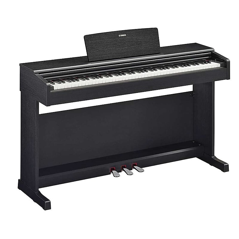 

Цифровое пианино Yamaha Arius YDP-145 с подходящей подставкой и скамьей — черное Arius YDP-145 Digital Piano With Matching Stand And Bench